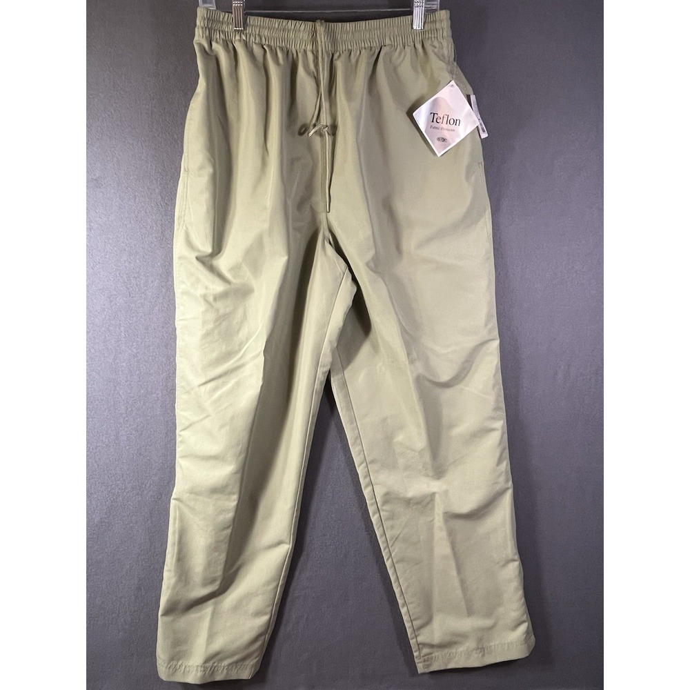 VTG 90s IZOD Utility Pants Deadstock NWT Gorpcore Tapered XL RARE Teflon Golf